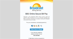 Desktop Screenshot of broadcastbillingservice.com